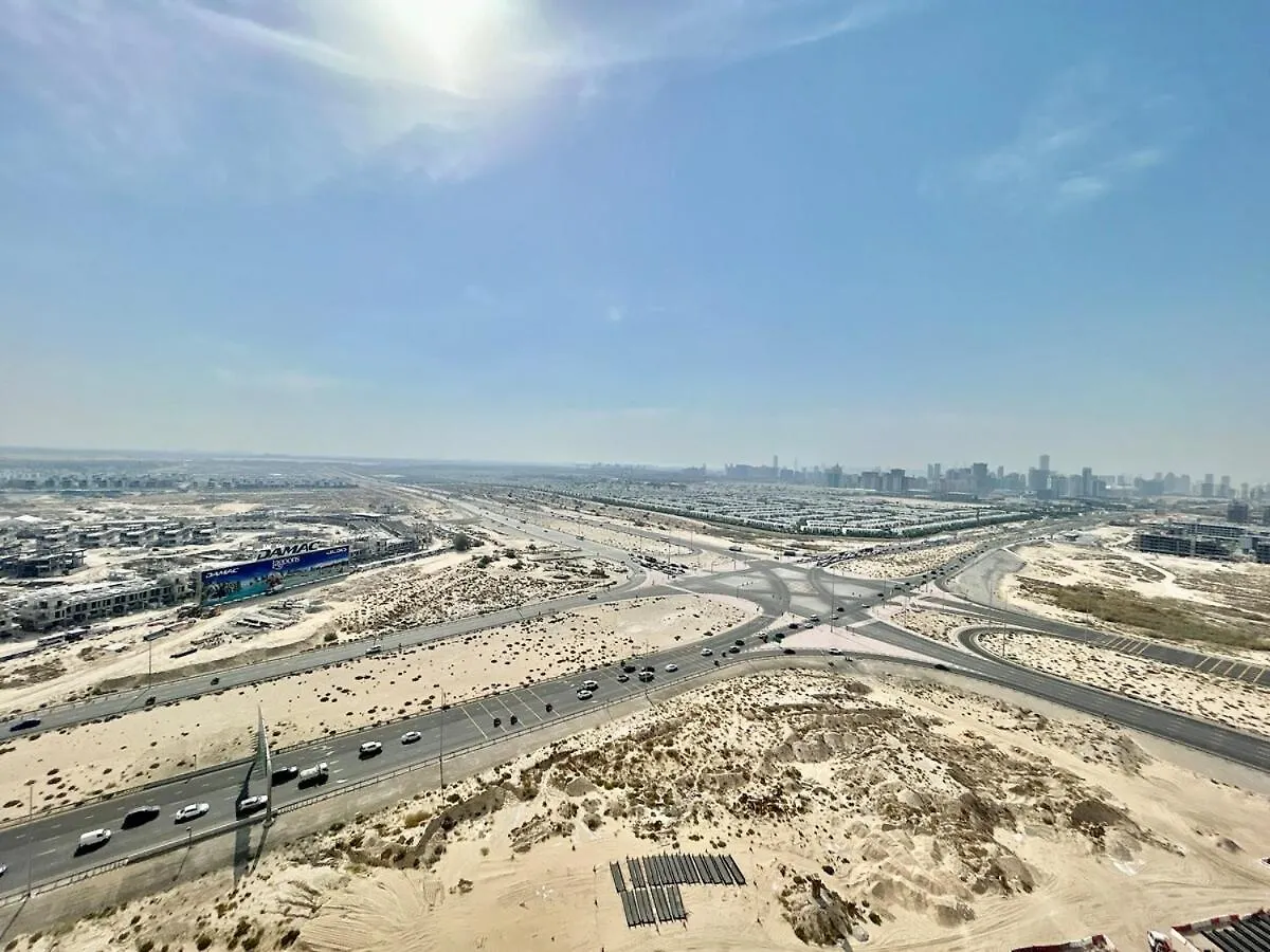 Homes2Retreat - Golf & Desert Views Luxe 1Br Escape Dubai 0*,