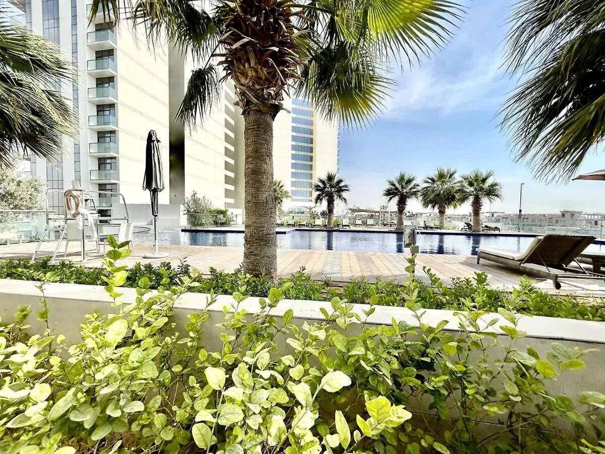 Homes2Retreat - Golf & Desert Views Luxe 1Br Escape Dubai